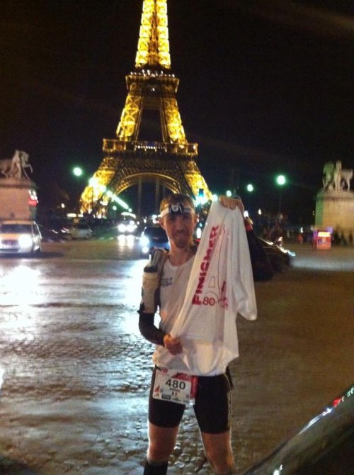 Ronan finisher de l'écotrail de Paris
